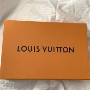 Louis Vuitton box with dustbag